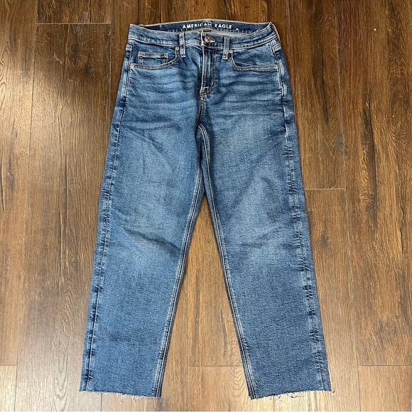 American Eagle 90’s Straight Leg Jean SZ 2 Short - Picture 2 of 5